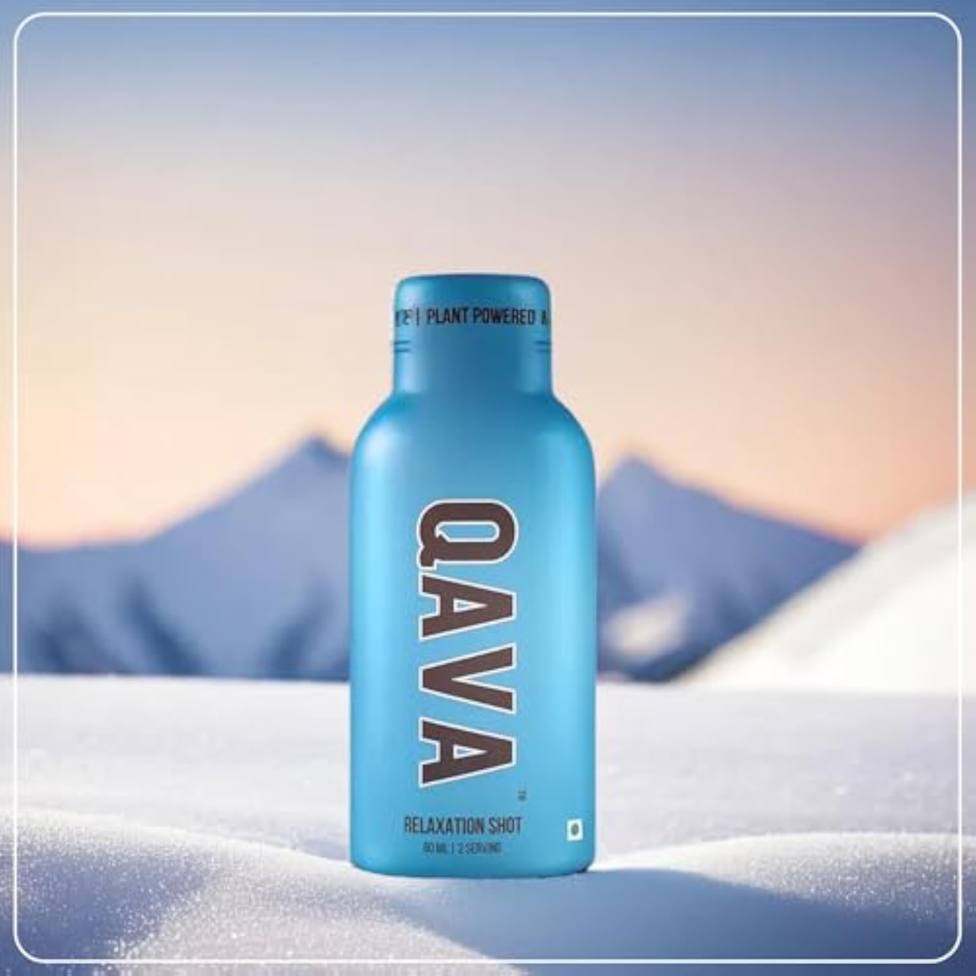 QAVA Relaxation Shot, Plant-Powered Stress Relief
